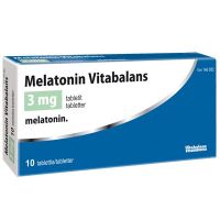 MELATONIN VITABALANS 3 mg 10 fol tabl