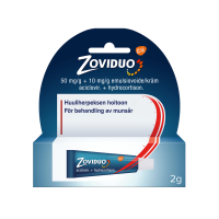 ZOVIDUO 50/10 mg/g 2 g emuls voide
