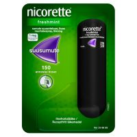 Nicorette Freshmint 1 mg/annos 150 annosta sumute suuonteloon