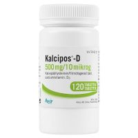 KALCIPOS-D 500 mg/10 mikrog 120 kpl tabletti, kalvopäällysteinen