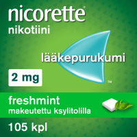 Nicorette Freshmint 2 mg 105 kpl lääkepurukumi