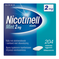 Nicotinell Mint 2 mg 204 fol lääkepurukumi