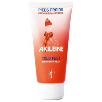 Akileine Cold Feet Cream 30 ml lämmittävä jalkavoide