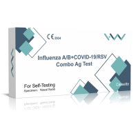H&W Influenza A/B + COVID-19/RSV Combo Ag test 1 kpl