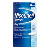 Nicotinell Icemint 4 mg 24 kpl lääkepurukumi