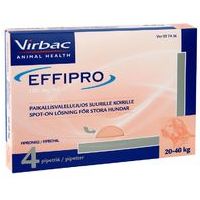 Effipro 100 mg/ml 4 x 2.68 ml paikallisvaleluliuos Pipetti
