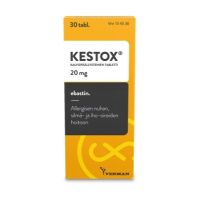 KESTOX 20 mg 30 fol tabletti, kalvopäällysteinen