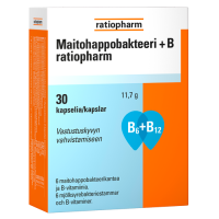 Maitohappobakteeri + B Ratiopharm 30 kaps