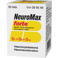NEUROMAX FORTE 50 kpl tabletti, kalvopäällysteinen