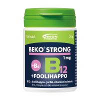 Beko Strong B12+Foolihappo+B6 100 tabl