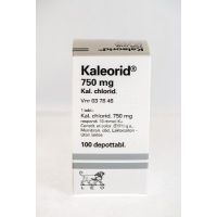 KALEORID 750 mg 100 kpl depottabletti