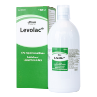 LEVOLAC 670 mg/ml 1000 ml oraaliliuos