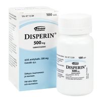 DISPERIN 500 mg 100 kpl tabl