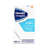 PANADOL 24 mg/ml 200 ml oraalisuspensio