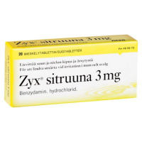 ZYX SITRUUNA 3 mg 20 fol imeskelytabletti