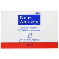 Neo-Amisept käsihuuhdepyyhe 10 kpl