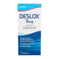 DESLOX 5 mg 10 fol tabletti, kalvopäällysteinen