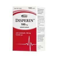 DISPERIN 100 mg 100 kpl tabletti