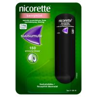 Nicorette Berrymint 1 mg/annos 150 annosta sumute suuonteloon, liuos