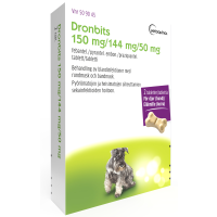Dronbits 150 mg / 144 mg / 50 mg 2 tabletti