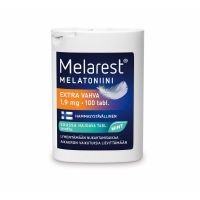 Melarest Melatoniini Extra Vahva mint 100 tabl 1,9 mg