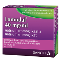 LOMUDAL 40 mg/ml 20x0,35 ml silmätipat, liuos, kerta-annospakkaus