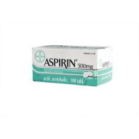 ASPIRIN 500 mg 100 fol tabl
