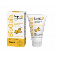 BioGaia Drops+D3 maitohappobakteeritippa 10 ml