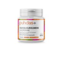 Puhdas+ Vahva Kurkumiini + Bioperine  250 mg   60 vegekaps