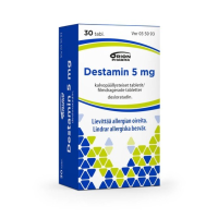 DESTAMIN 5 mg 30 fol tabletti, kalvopäällysteinen