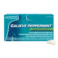 GALIEVE PEPPERMINT 250/133,5/80 mg 48 fol purutabletti