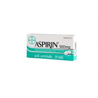 ASPIRIN 500 mg 100 fol tabl