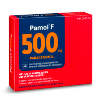 PAMOL F 500 mg 12 fol tabletti, suussa hajoava