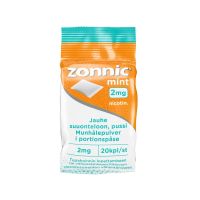 Zonnic Mint 2 mg 20 kpl pussi suuonteloon