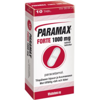 PARAMAX FORTE 1000 mg 10 fol tabletti