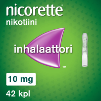 Nicorette Inhalaattori 10 mg 42 inhalaatiokapselia