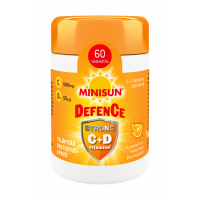 Minisun Defence Strong C+D vitamiini 60 tabl