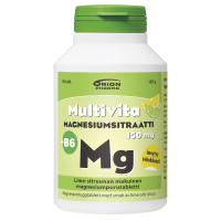 Multivita Magnesiumsitraatti+B6 lime-sitr. 150mg 90 purutabl