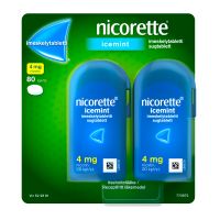 NICORETTE ICEMINT 4 mg 80 kpl imeskelytabl