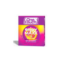 One Touch enjoyMAXX kondomit nautintoa antavat 3 kpl