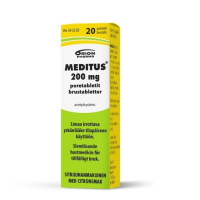 MEDITUS 200 mg 20 kpl poretabl