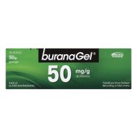 BURANAGEL 50 mg/g 50 g geeli