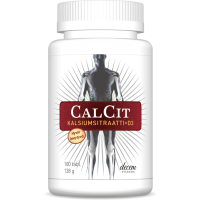 CalCit kalsiumsitraatti + D3-vitamiini 500mg/15mikrog 100 tabl