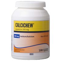 CALCICHEW APPELSIINI 500 mg 100 kpl purutabletti
