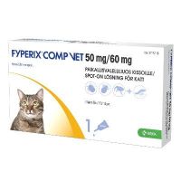 FYPERIX COMP VET 50/60 mg 0,5 ml paikallisvaleluliuos kissoille