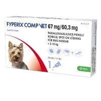 Fyperix Comp vet 67 mg / 60.3 mg 1 kpl paikallisvaleluliuos