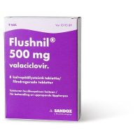 FLUSHNIL 500 mg 8 fol tabletti, kalvopäällysteinen