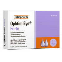 Ophtim Eye Forte 0,4% silmätipat pipetit 20 x 0,5 ml