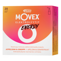 Movex Elektrolyyttijuomajauhe Energy 20 annospussia