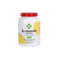 APTEEKKI D3-Vitamiini 20 mcg öljykapselit 200 kaps